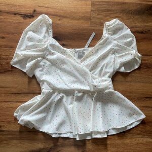 ASOS Heart top NWT